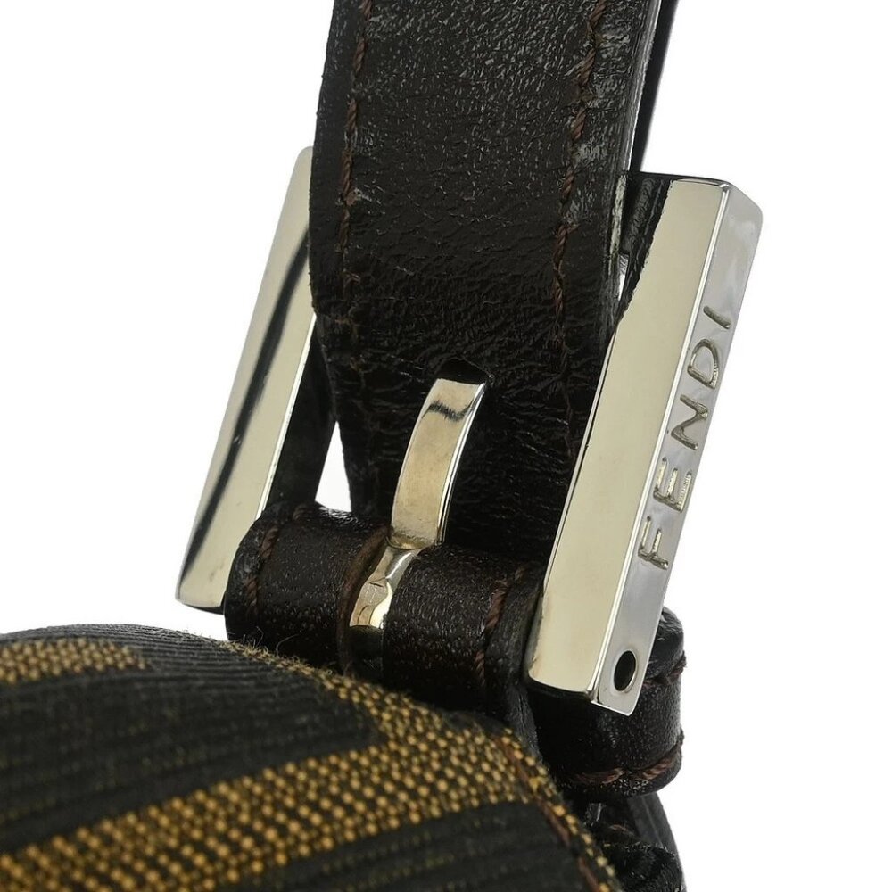 Fendi Brown Canvas Zucca Mamma Baguette Handbag 2308-26325-008 155331 - Picture 6 of 10